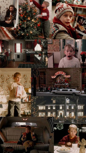Home Alone Kevin Collage Wallpaper