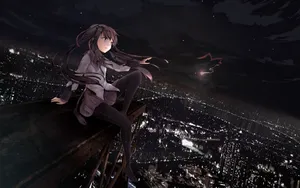 Homura Akemi Anime Depression Wallpaper