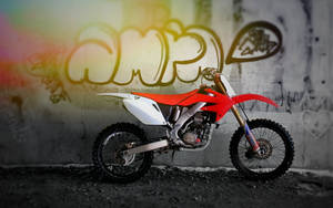 Honda Crf Motorcross Red Bike Wallpaper