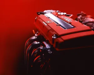 Honda Red V-tec Engine Wallpaper