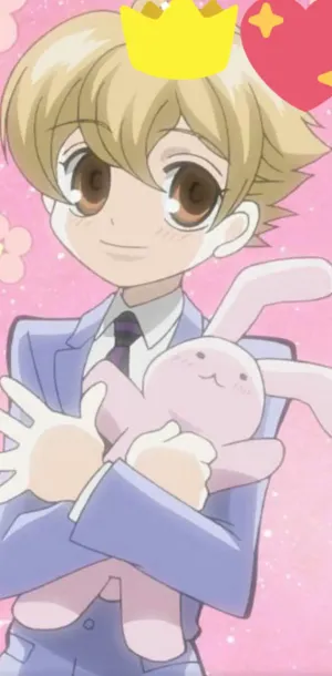 Honey Senpai Crownand Bunny Wallpaper