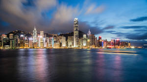 Hong Kong Victoria Harbour Wallpaper