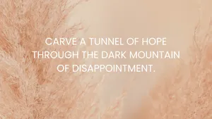 Hope Aesthetic Field Background Wallpaper