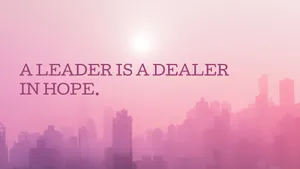 Hope Purple Aesthetic Wallpaper