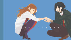 Horimiya Digital Artwork Wallpaper