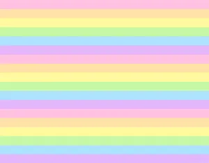Horizontal Stripes Cute Pastel Colors Wallpaper