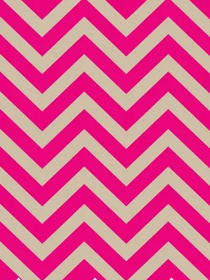 Hot Pink And White Chevron Pattern Wallpaper