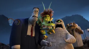 Hotel Transylvania Shocked Monsters Wallpaper
