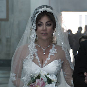 House Of Gucci Lady Gaga Wedding Dress Wallpaper