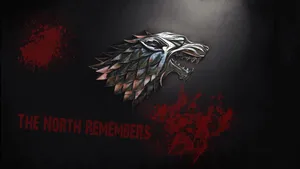 House Stark The North Remembers Wallpaper
