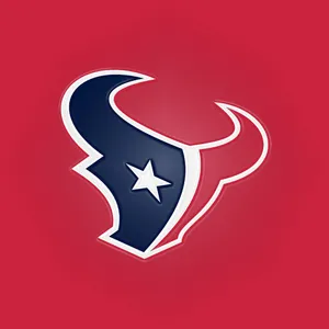 Houston Texans Logo On A Red Background Wallpaper
