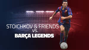 Hristo Stoichkov & Friend Vs Barca Legends Wallpaper