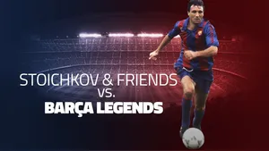 Hristo Stoichkov & Friend Vs Barca Legends Wallpaper