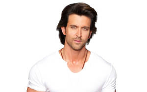 Hrithik Roshan Body In White Shirt Wallpaper