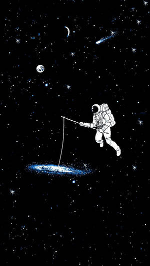 Huawei Honor Fishing For Stars Wallpaper