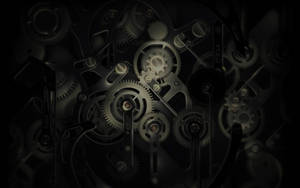 Huawei Mate Dark Gears Wallpaper