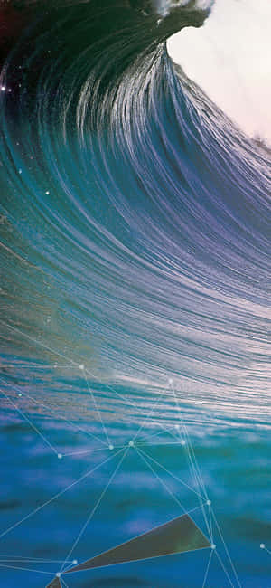 Huge Mellow Wave Iphone Wallpaper