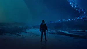 Human Witness To The Rise Of Godzilla Wallpaper