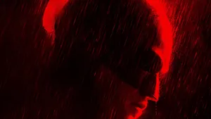 Humble Batman Red Wallpaper