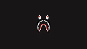 Hype Bape Black Shark Face Wallpaper