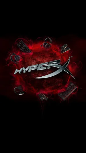 Hyperx Black And Red Gaming Wallpaper