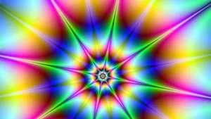 Hypnosis Psychedelic Colors Wallpaper