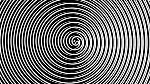 Hypnosis Spiral Metal-like Pattern Wallpaper