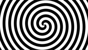 Hypnosis Swirl Pattern Wallpaper