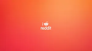 I Love Reddit Symbol Wallpaper