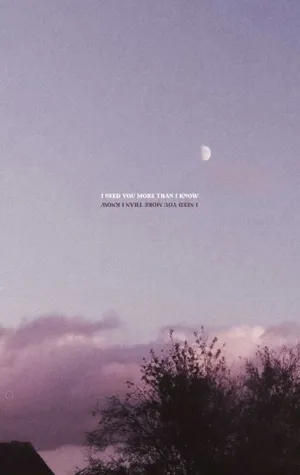 I Need You Aesthetic Mood Wallpaper