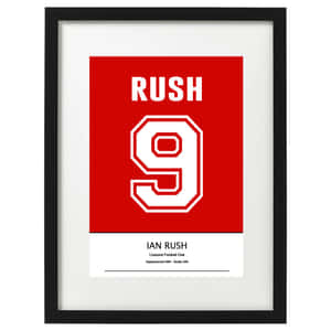 Ian Rush 9 Liverpool Football Club Wallpaper