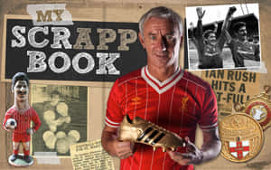 Ian Rush My Scrapbook 2013 Book Cover Art Wallpaper
