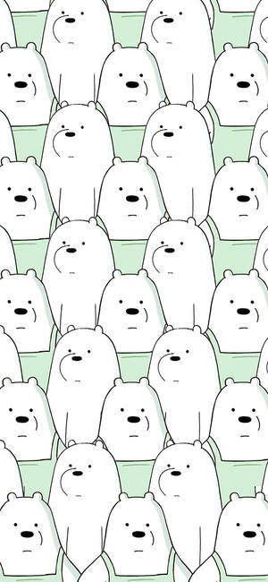 Ice Bear We Bare Bears Collage Wallpaper