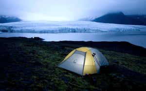 Iceland Camping Desktop Wallpaper