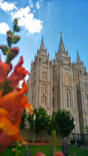 Icon Of Lds Mormon Temple Wallpaper