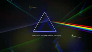 Iconic Dark Side Of The Moon Album Art Wallpaper