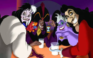 Iconic Disney Villains Wallpaper