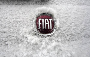 Iconic Fiat Car Logo Wallpaper