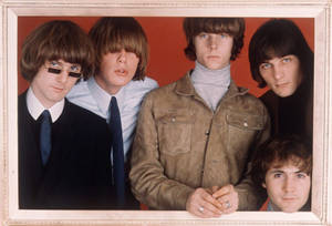 Iconic Rock Band - The Byrds Performing On Stage Wallpaper