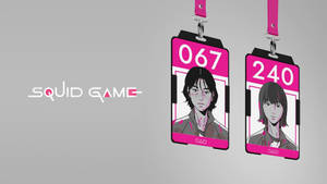 Identification Card Art 067 Squid Game Wallpaper