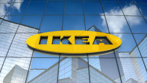 Ikea Store Signage Glass Wallpaper