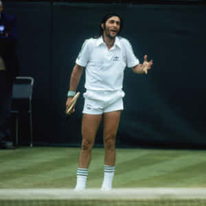 Ilie Năstase Romanian Lawn Tennis Player Wallpaper