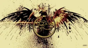 Illuminati Eagle Eye Of Horus Wallpaper
