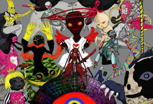 Image A P4 Character Engaging In Voodoo Magic Wallpaper