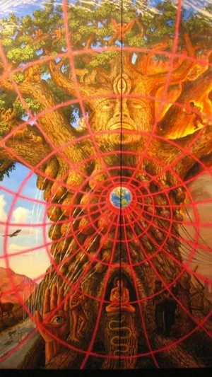 Image An Enlightened Self Portrait: Alex Grey Wallpaper