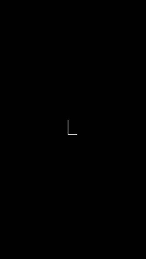 Image Black Minimal Letter L Wallpaper