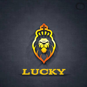 Image Caption: A Ladybug Perched On A Four-leaf Clover Wallpaper