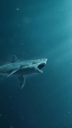 Image Dive In To Your Next Iphone With A Shark Wallpaper