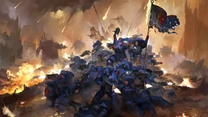 Image Edges Of The Armour For The Warhammer 4k Wallpaper