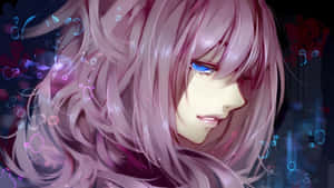 Image 'exploring The Universe In Color: Purple Anime' Wallpaper